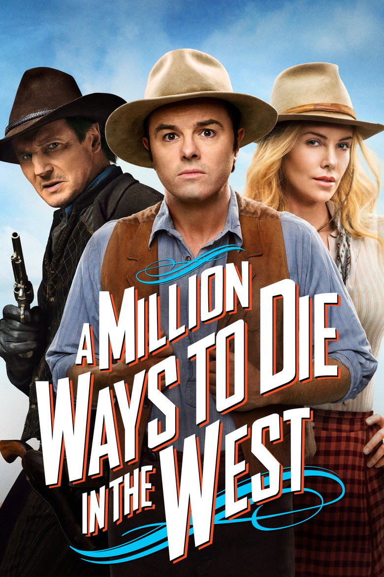 A Million Ways to Die in the West (2014) — affiche film et bande-annonce
