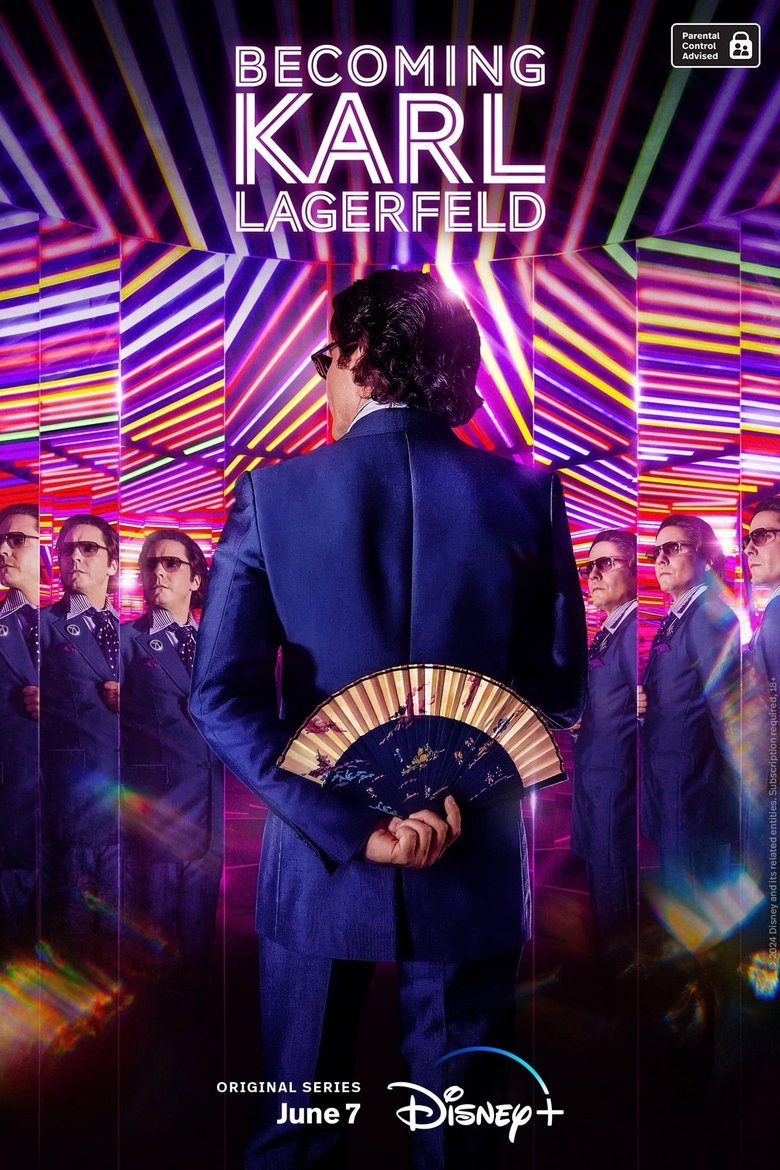 Becoming Karl Lagerfeld (2024) — affiche série et bande-annonce