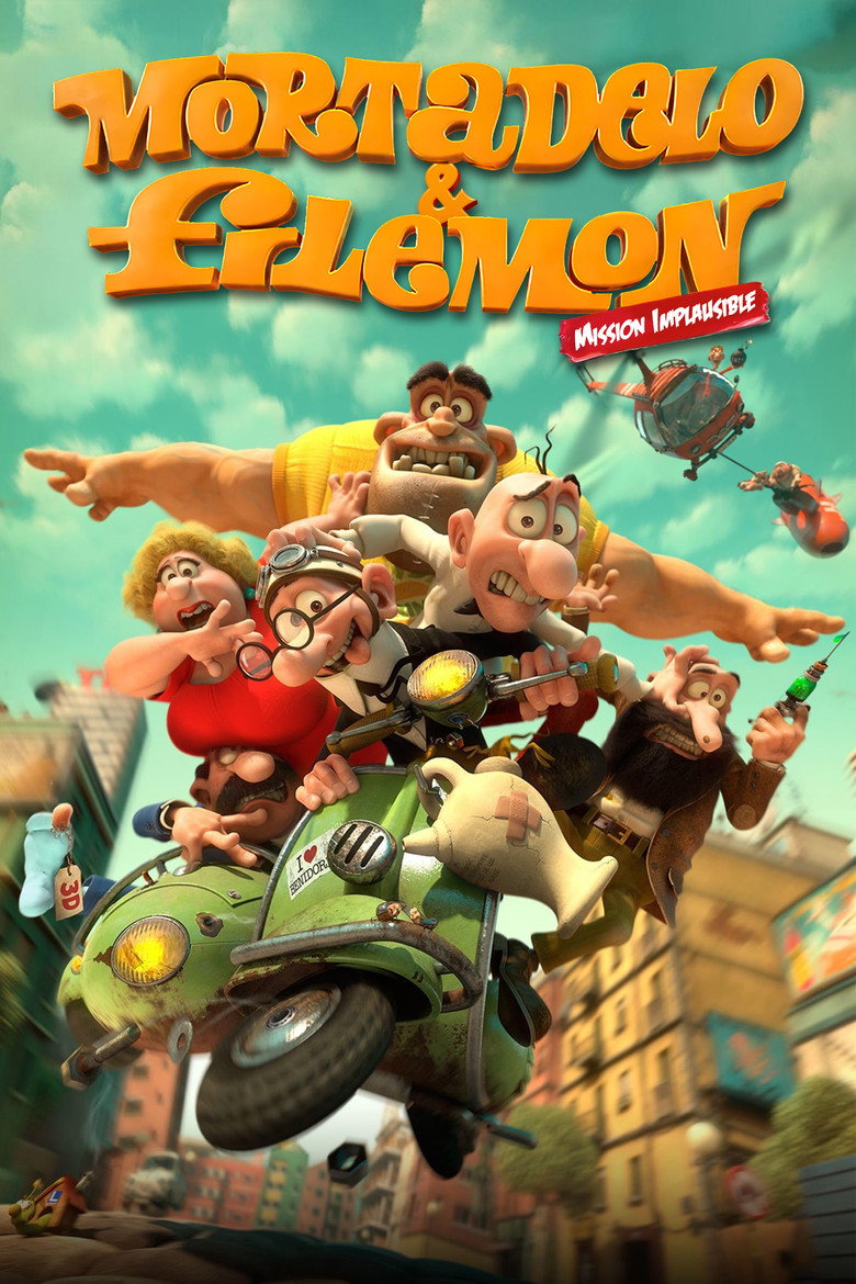 Mortadelo and Filemon: Mission Implausible (2014) — affiche film