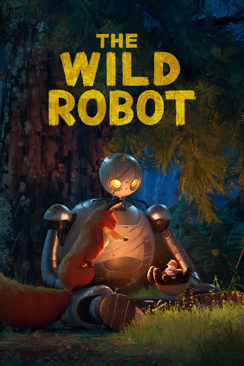 The Wild Robot (2024) — affiche film et bande-annonce