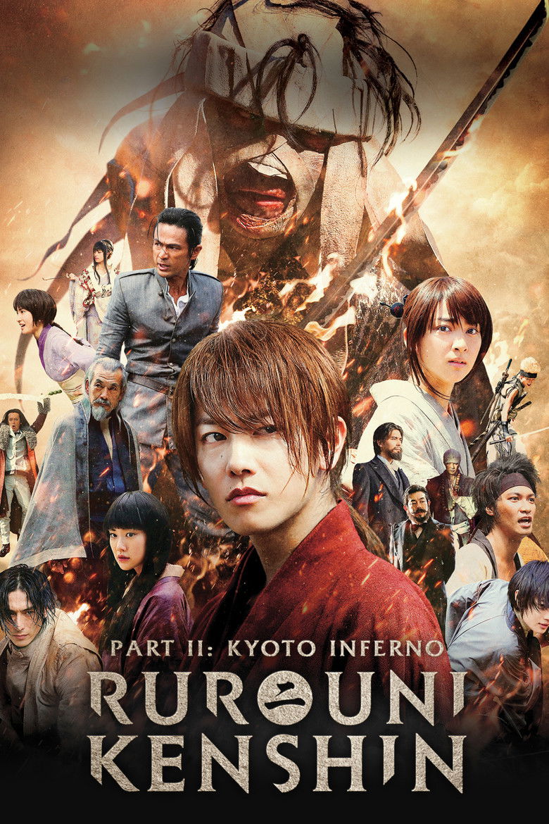 Rurouni Kenshin Part II: Kyoto Inferno (2014) — affiche film et bande-annonce