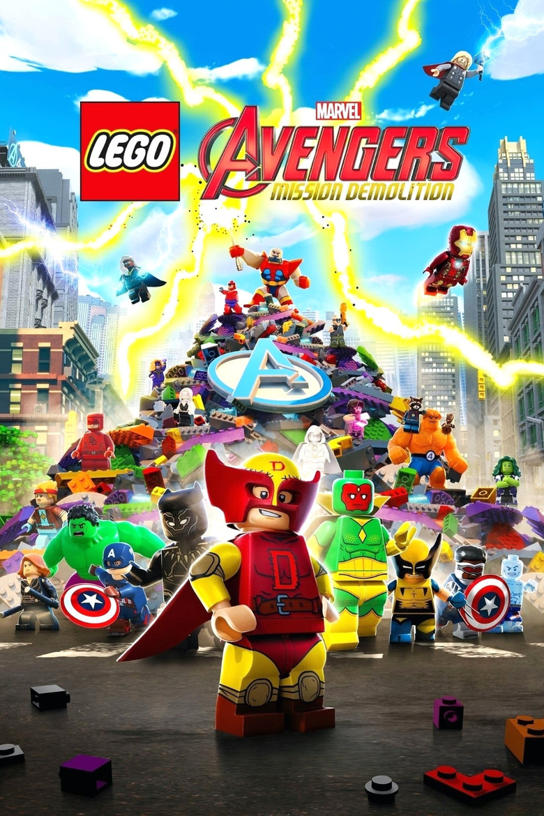 Lego Marvel Avengers: Mission Demolition (2024) — affiche film et bande-annonce