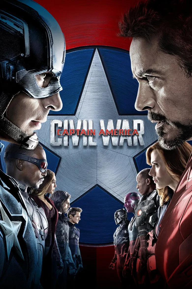 Captain America: Civil War (2016) — affiche film et bande-annonce