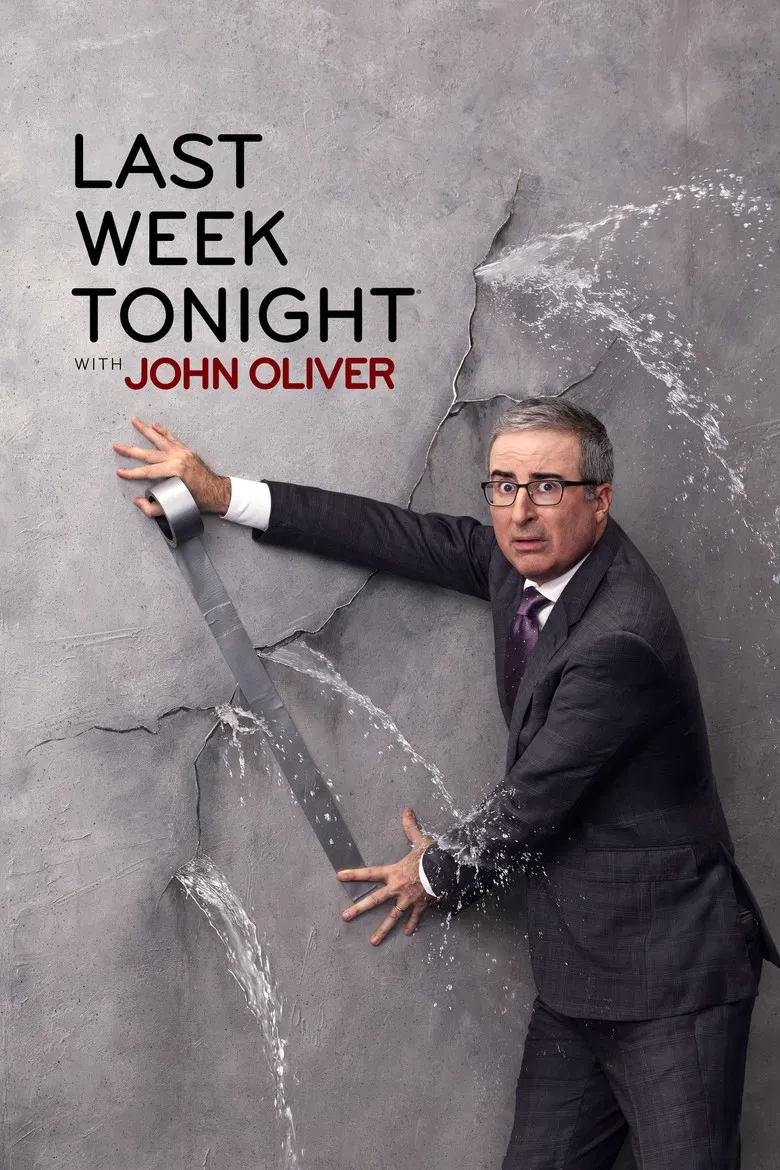 Last Week Tonight with John Oliver (2014) — affiche série et bande-annonce
