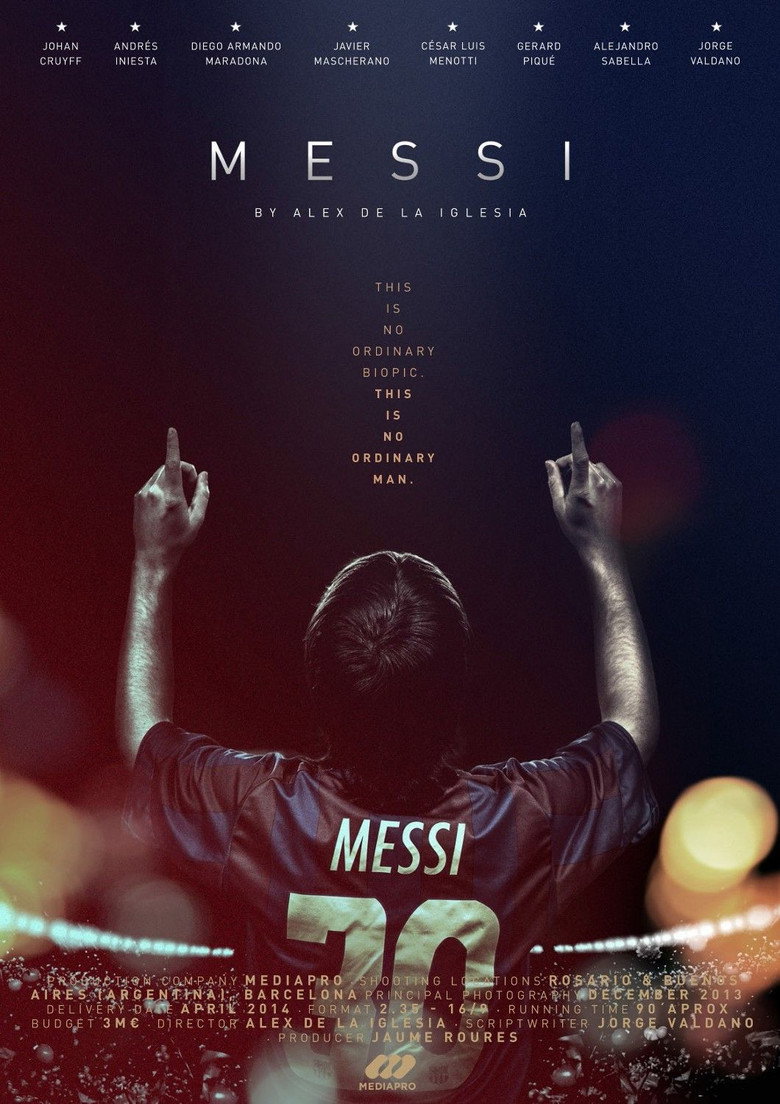 Messi (2014) — affiche film