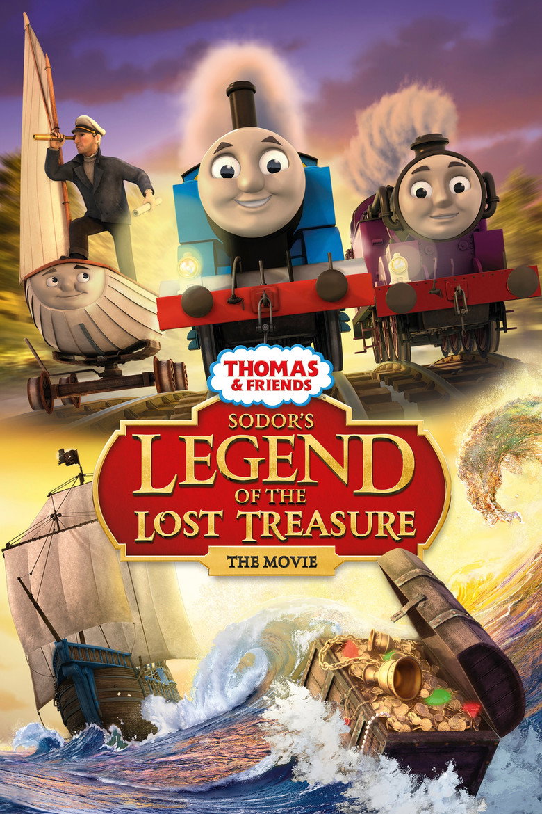 Thomas & Friends: Sodor's Legend of the Lost Treasure (2015) — affiche film et bande-annonce