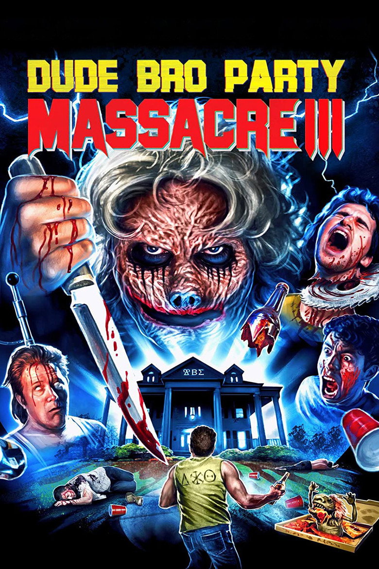 Dude Bro Party Massacre III (2015) — affiche film et bande-annonce
