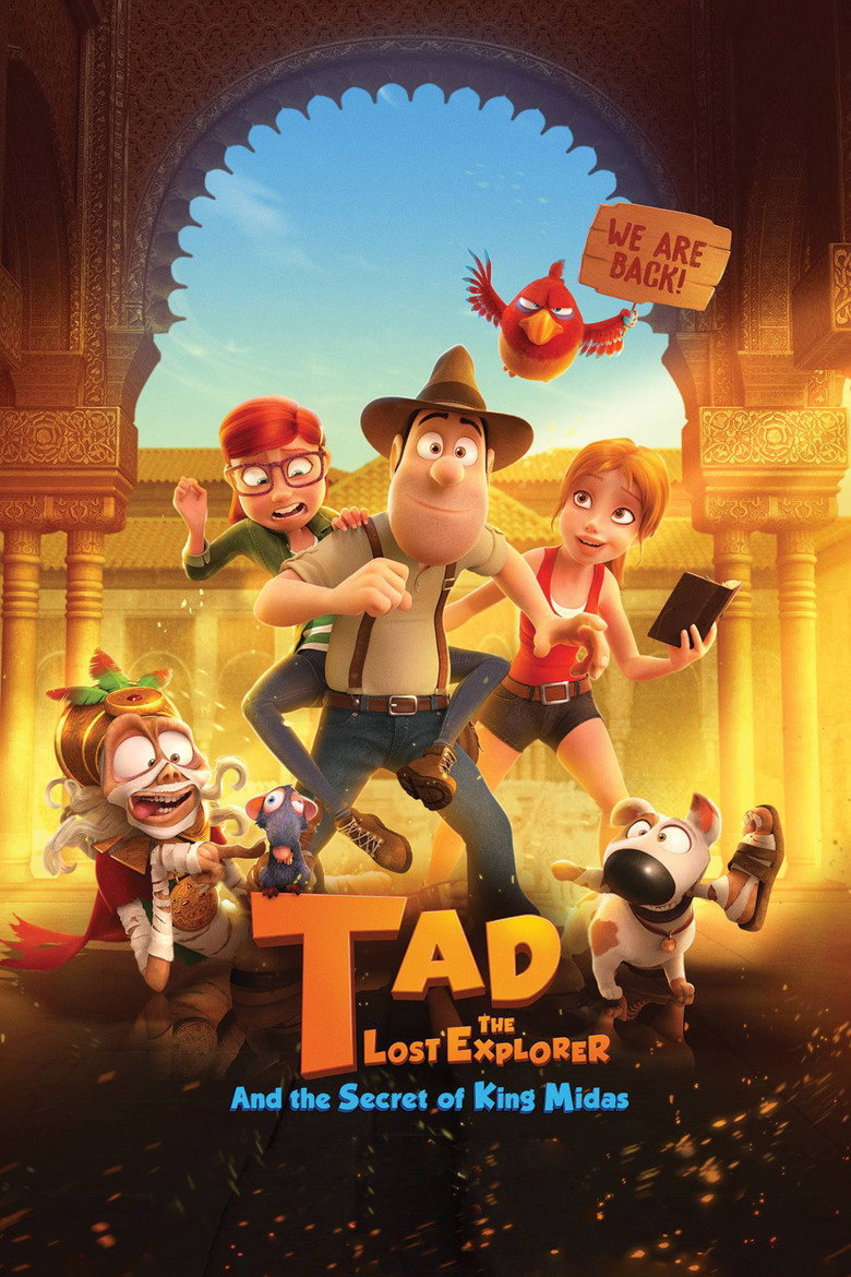 Tad, the Lost Explorer, and the Secret of King Midas (2017) — affiche film et bande-annonce