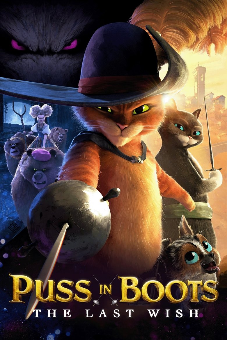 Puss in Boots: The Last Wish (2022) — affiche film et bande-annonce