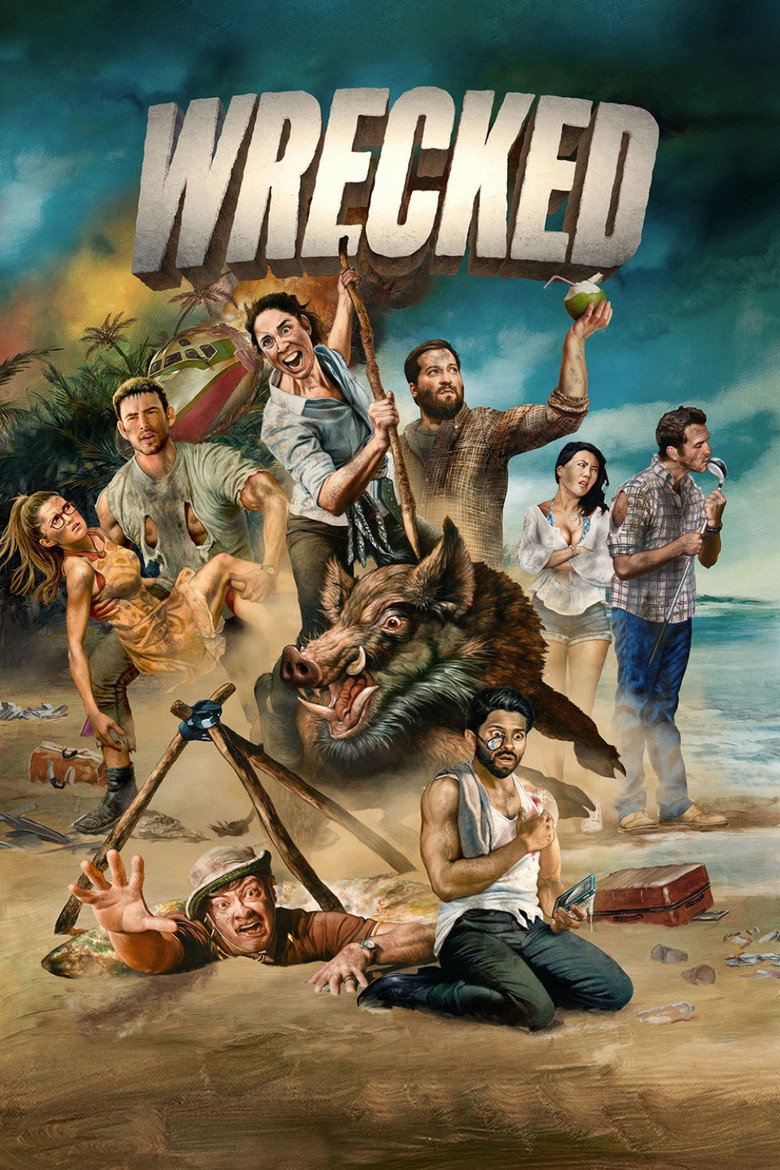 Wrecked (2016) — affiche série et bande-annonce