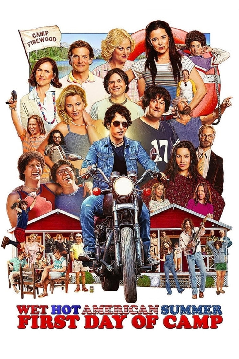 Wet Hot American Summer: First Day of Camp (2015) — affiche série