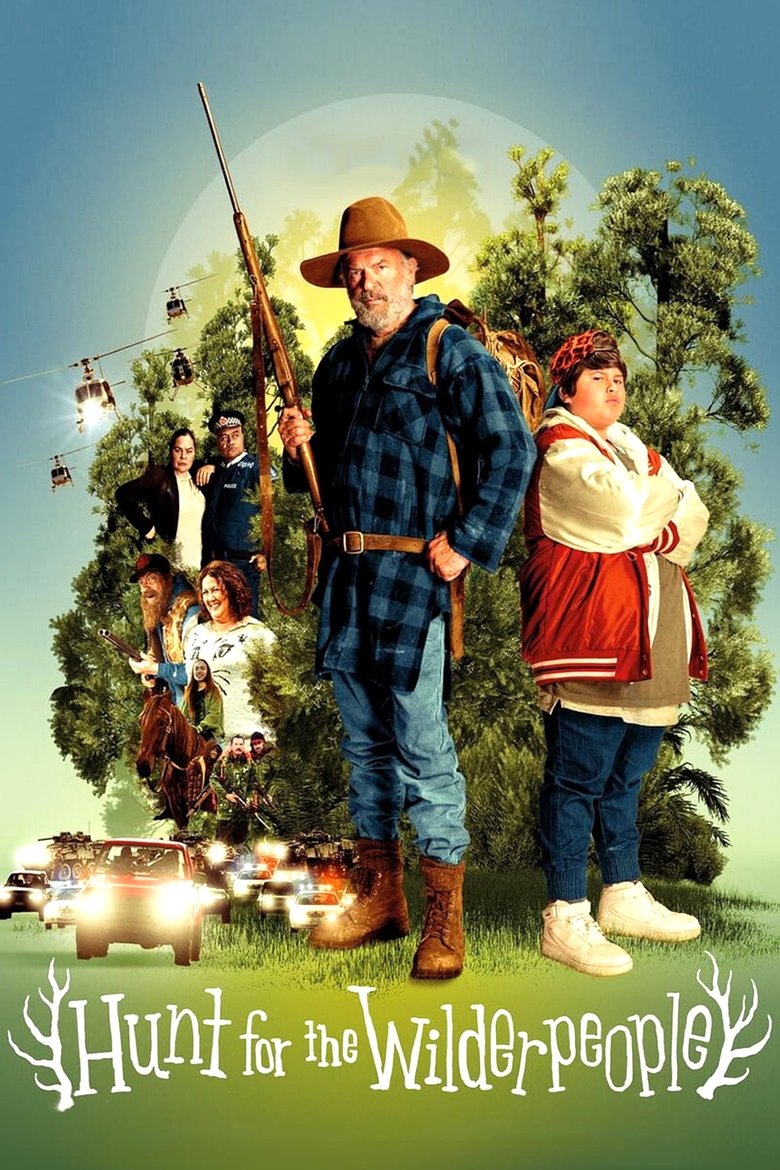 Hunt for the Wilderpeople (2016) — affiche film et bande-annonce