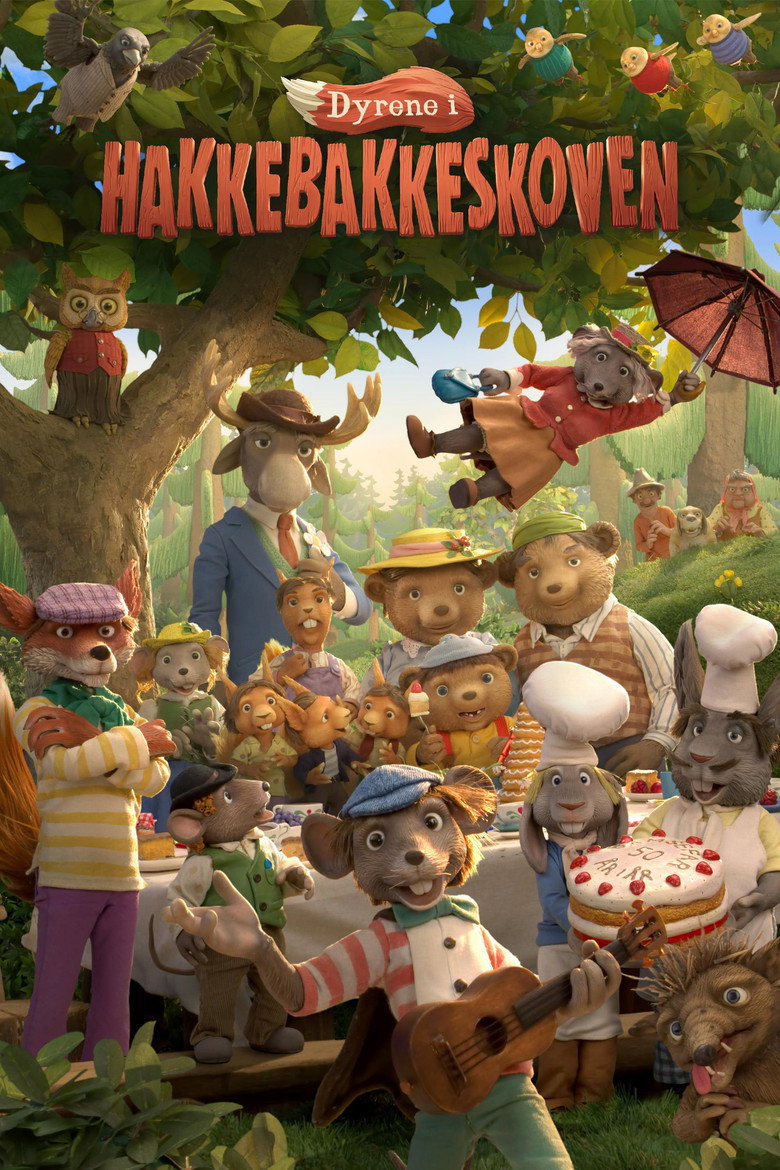 Dyrene i Hakkebakkeskogen (2016) — affiche film et bande-annonce