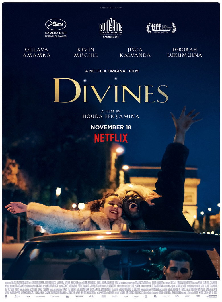 Divines (2016) — affiche film et bande-annonce