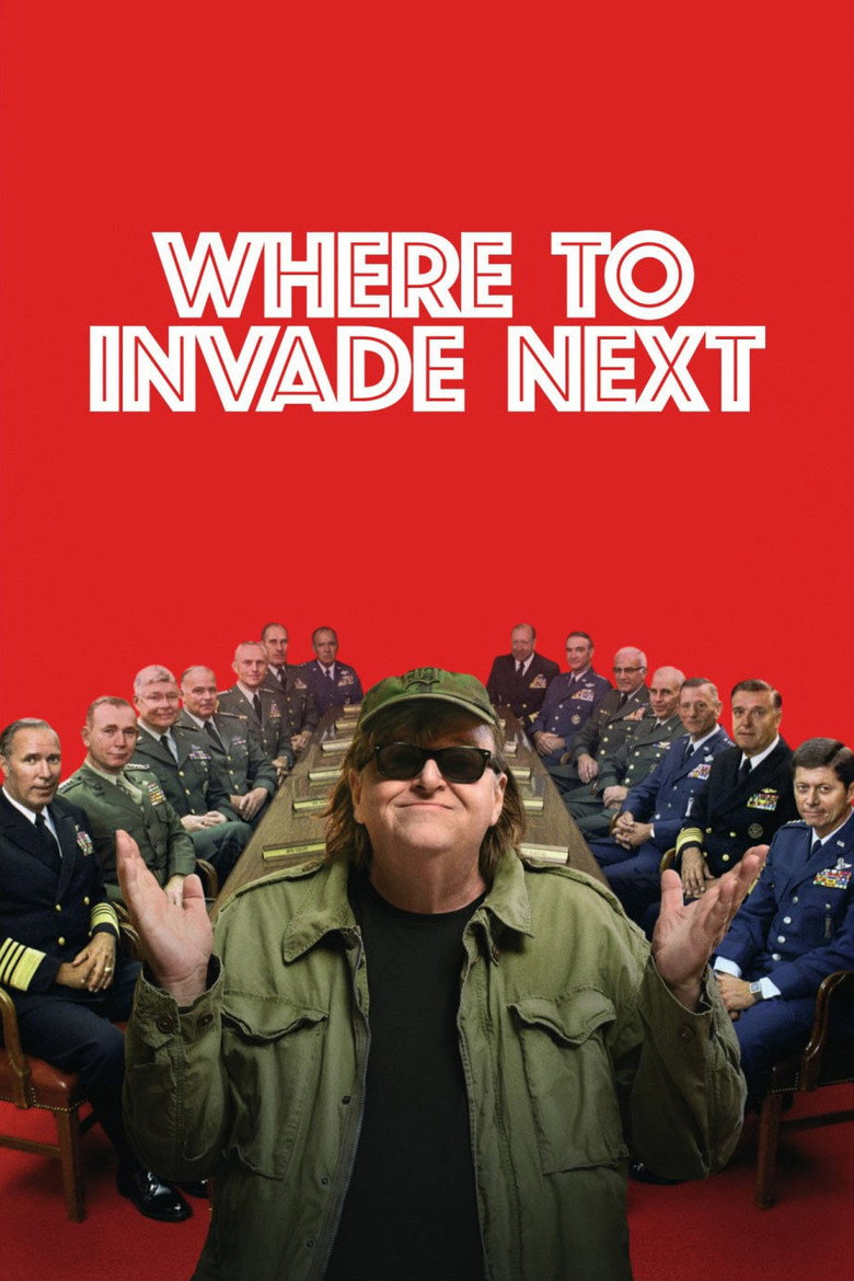 Where to Invade Next (2015) — affiche film et bande-annonce