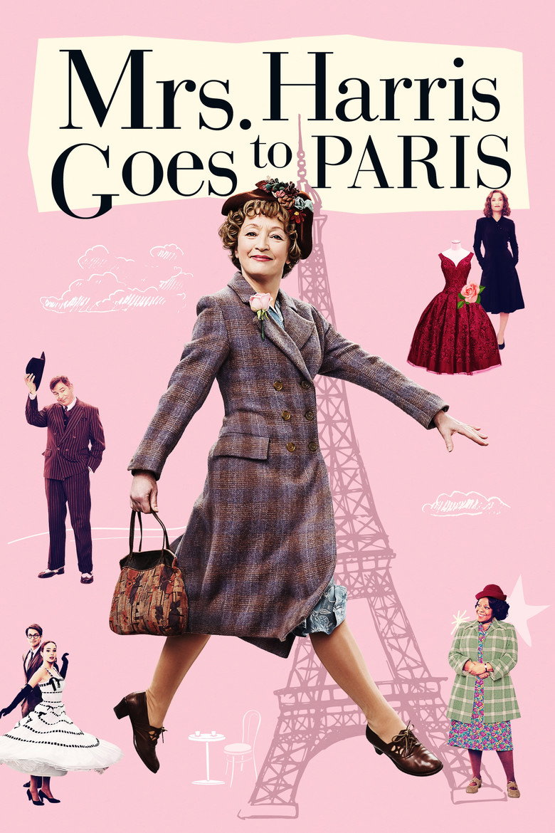 Mrs. Harris Goes to Paris (2022) — affiche film et bande-annonce