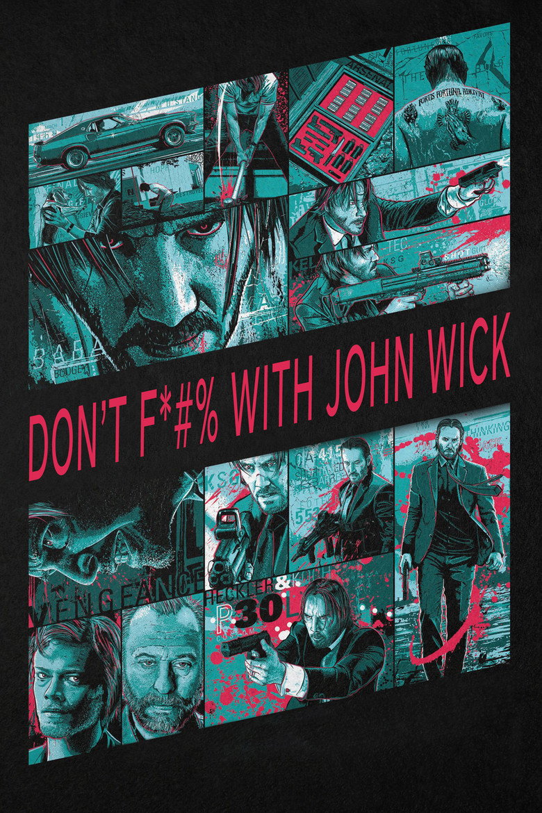 John Wick: Don't F*#% with John Wick (2015) — affiche film
