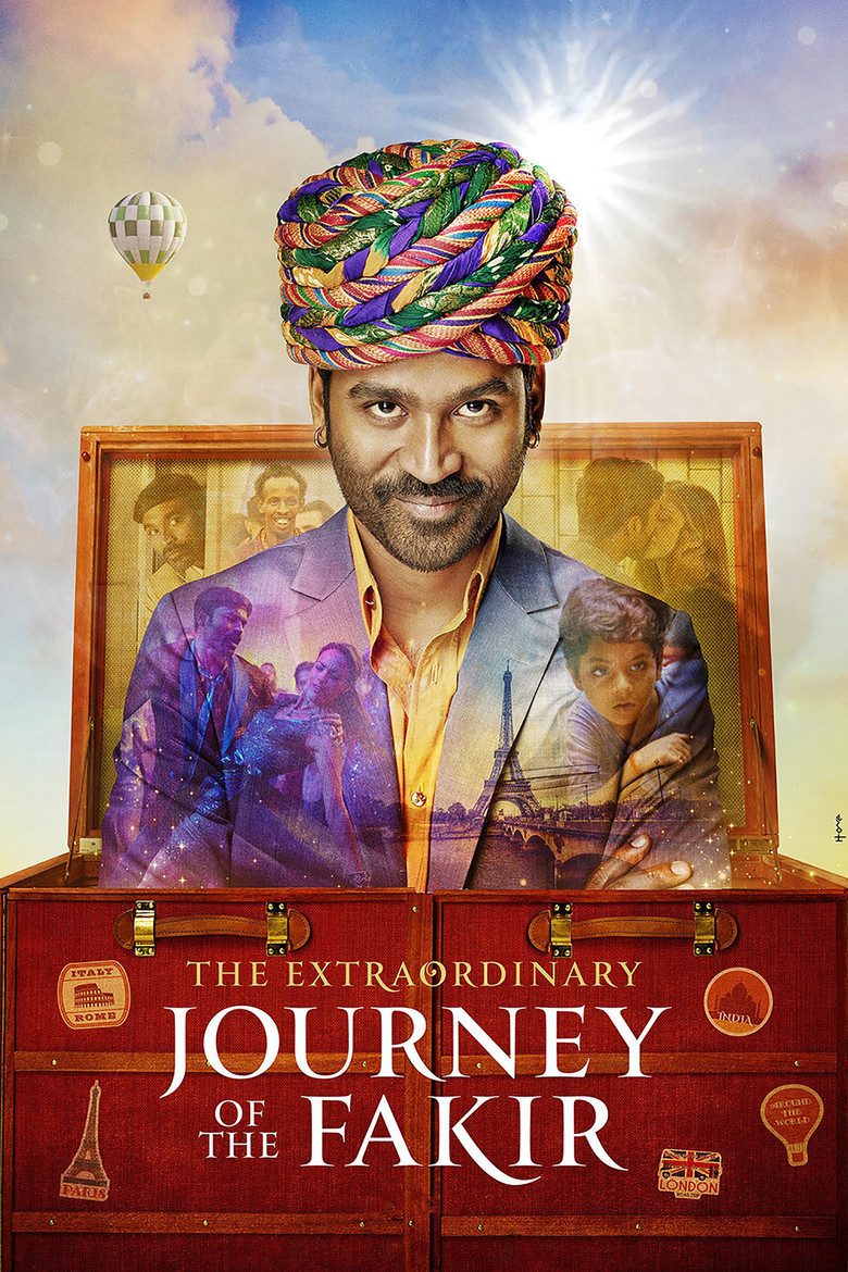 The Extraordinary Journey of the Fakir (2018) — affiche film et bande-annonce