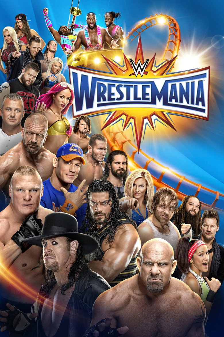 WrestleMania 33 (2017) — affiche film
