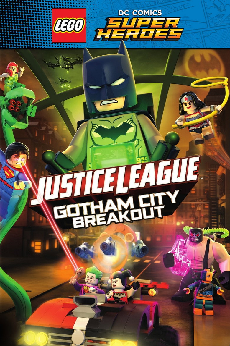 Lego DC Comics Superheroes: Justice League - Gotham City Breakout (2016) — affiche film et bande-annonce