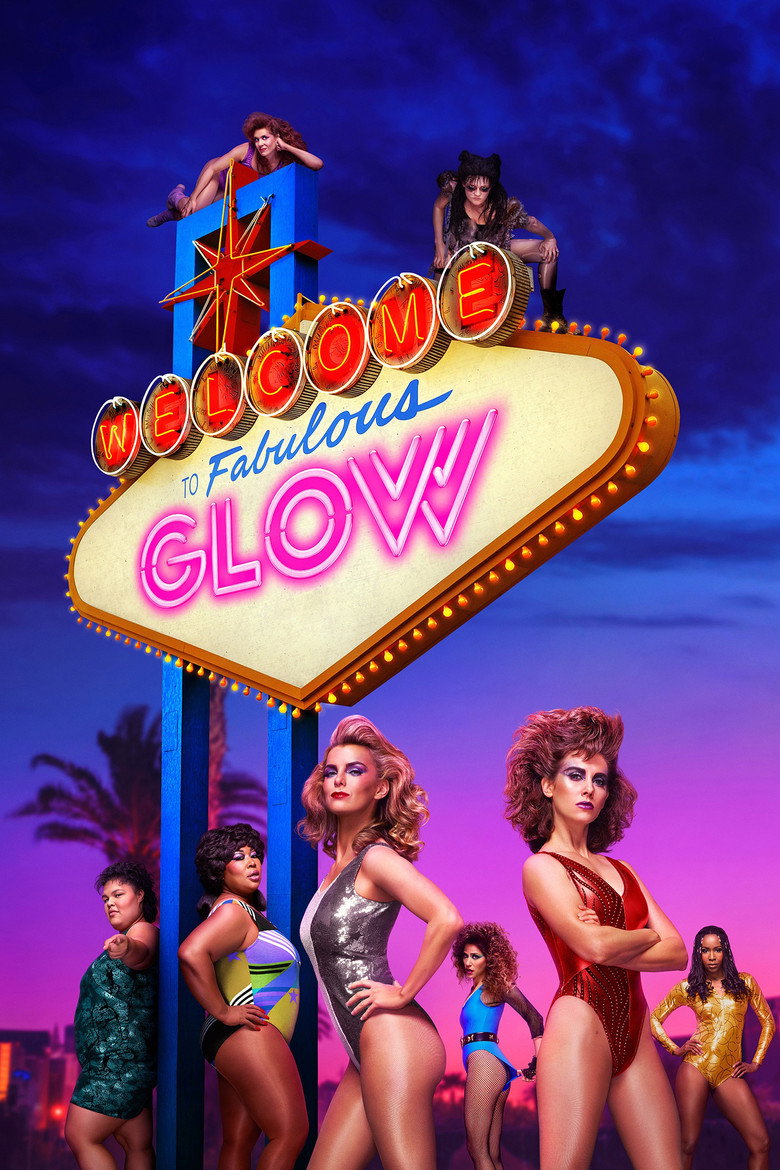 GLOW (2017) — affiche série et bande-annonce