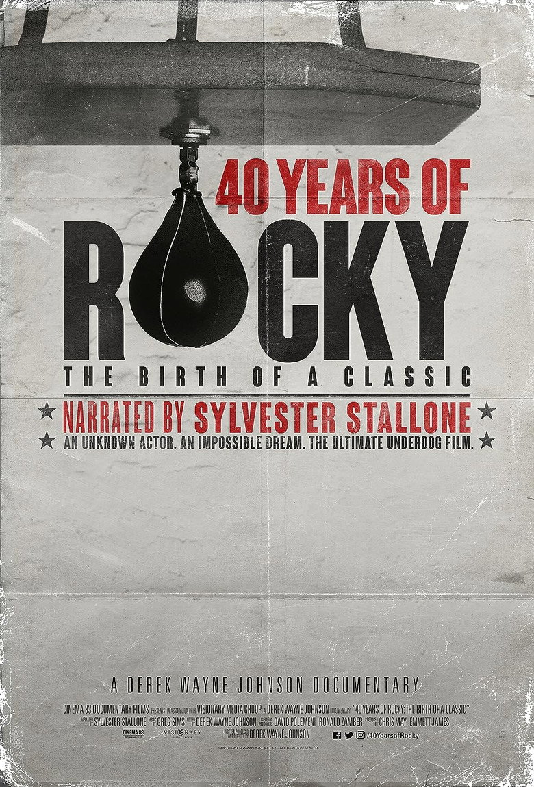 40 Years of Rocky: The Birth of a Classic (2020) — affiche film et bande-annonce