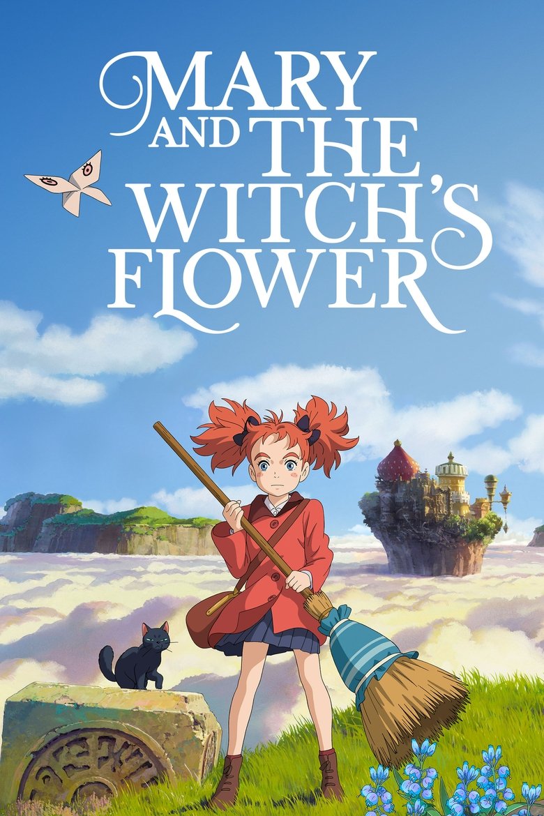 Mary and the Witch's Flower (2017) — affiche film et bande-annonce