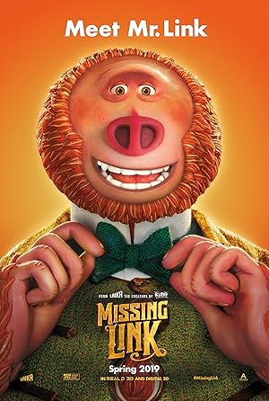 Missing Link (2019) — affiche film