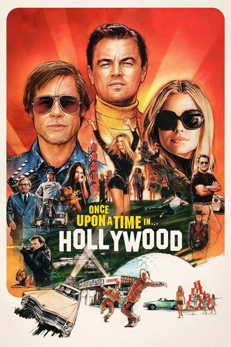 Once Upon a Time in... Hollywood (2019) — affiche film et bande-annonce
