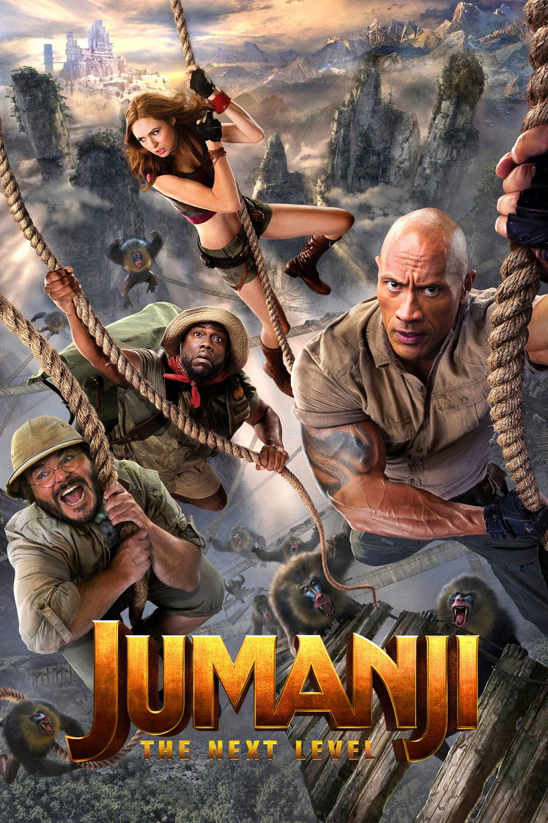 Jumanji: The Next Level (2019) — affiche film et bande-annonce