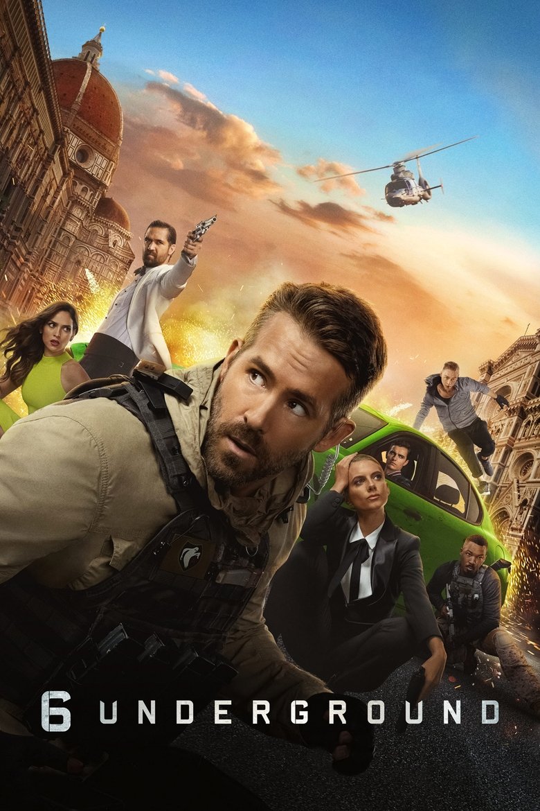 6 Underground (2019) — affiche film et bande-annonce