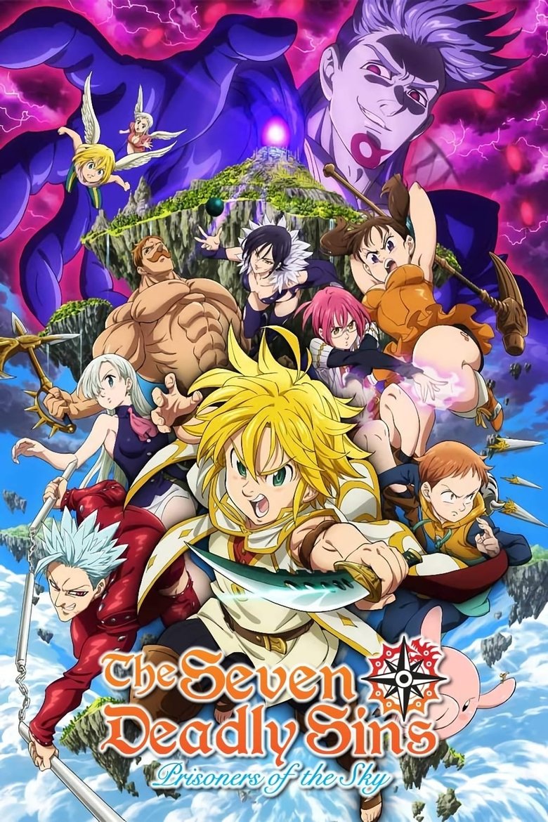 The Seven Deadly Sins: Prisoners of the Sky (2018) — affiche film et bande-annonce
