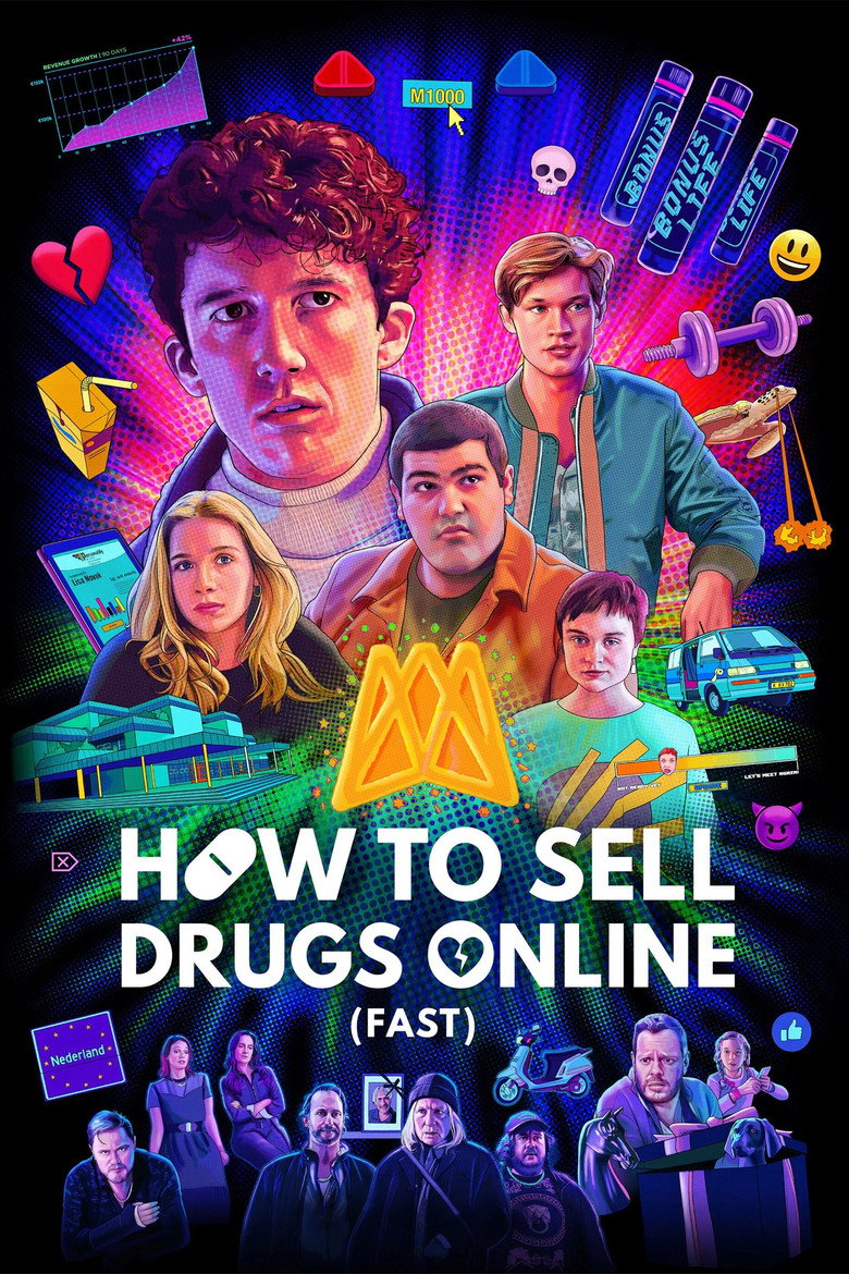 How to Sell Drugs Online (Fast) (2019) — affiche série et bande-annonce