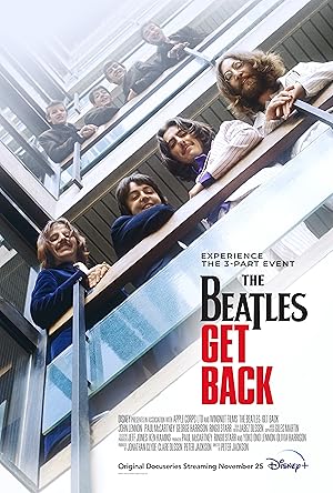 The Beatles: Get Back (2021) — affiche série et bande-annonce
