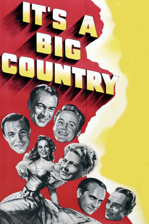 Poster It's a Big Country: An American Anthology