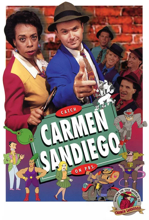 Pôster de Where in the World Is Carmen Sandiego?