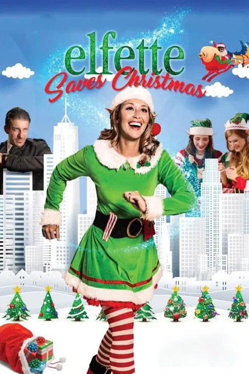 Poster Elfette Saves Christmas