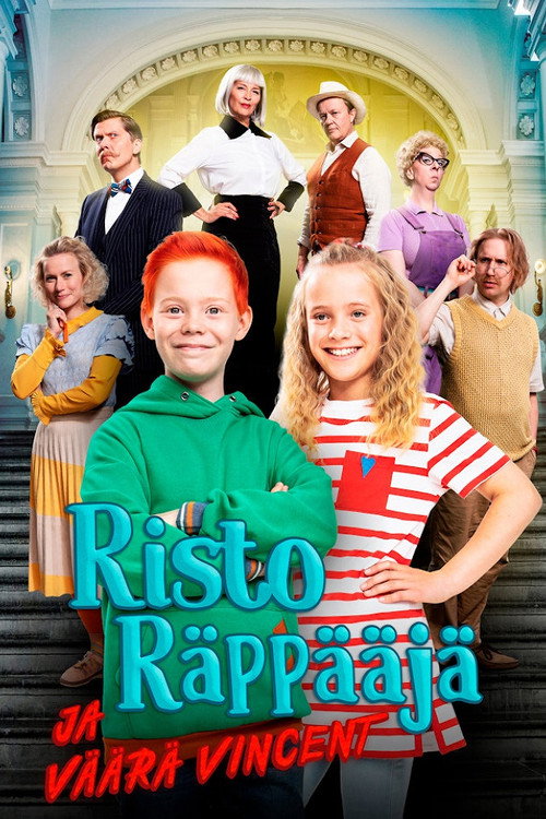 Poster Risto Räppääjä ja väärä Vincent