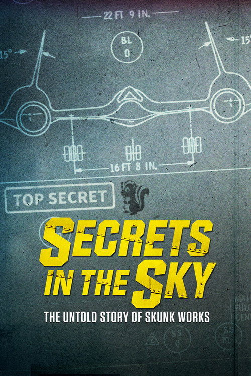 Poster Secrets in the Sky: The Untold Story of Skunk Works