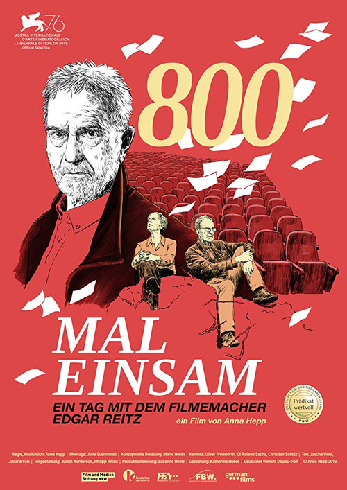 Poster 800 Mal Einsam - ein Tag mit dem Filmemacher Edgar Reitz