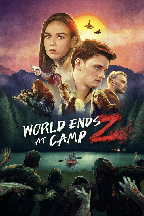 Poster World Ends at Camp Z