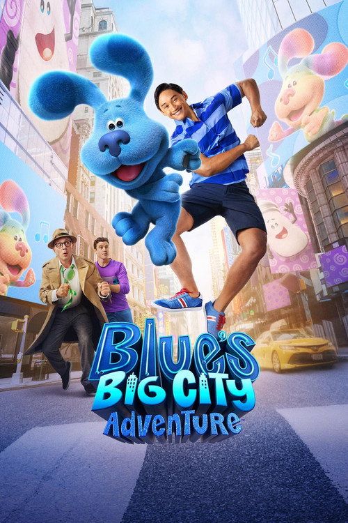 Poster Aventura lui Bleu în marele oraș