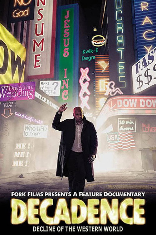Poster Decadence: Decline of the Western World