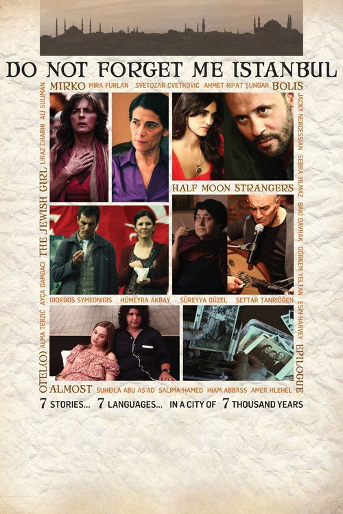 Poster Do Not Forget Me Istanbul