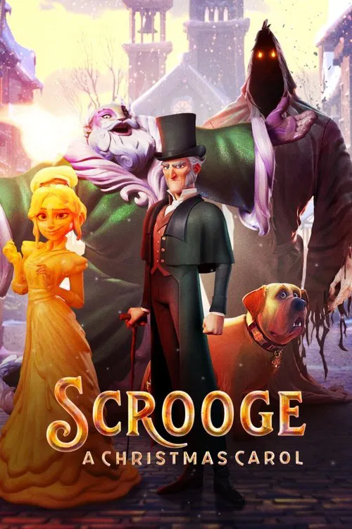 Poster Scrooge: Poveste de Crăciun