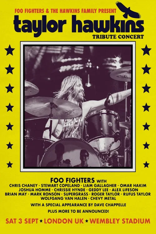 Poster Taylor Hawkins: Tribute Concert