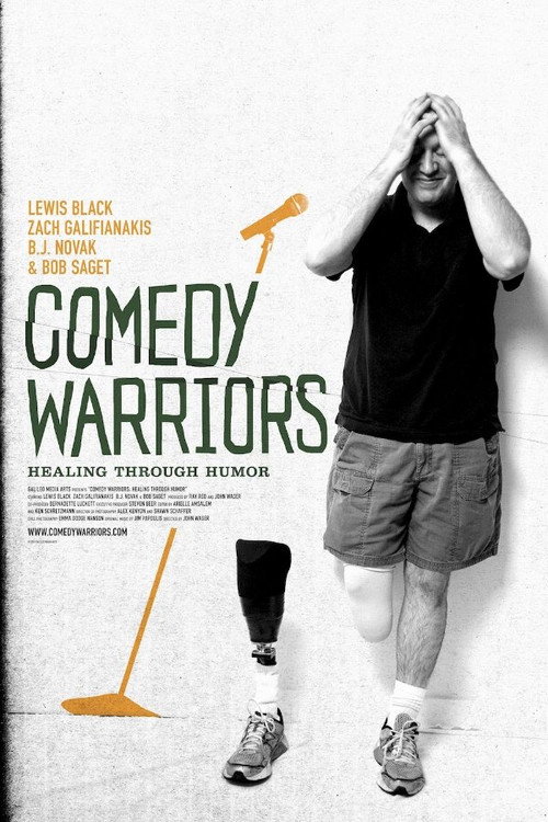 Poster Comedy Warriors: Healing Through Humor