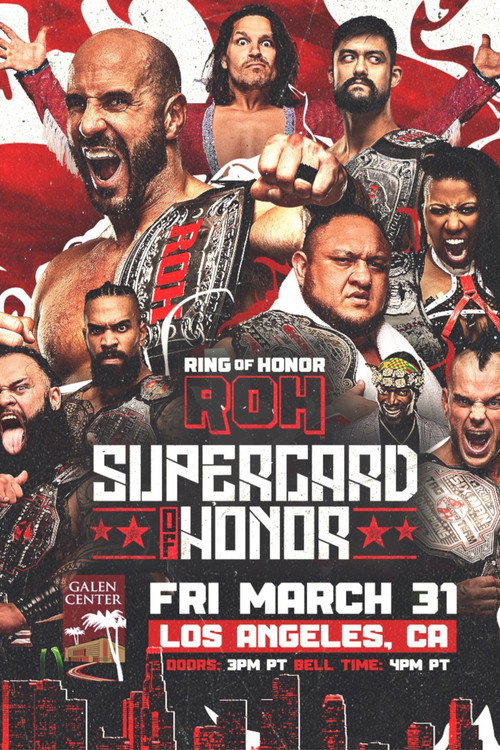 Poster ROH Supercard of Honor
