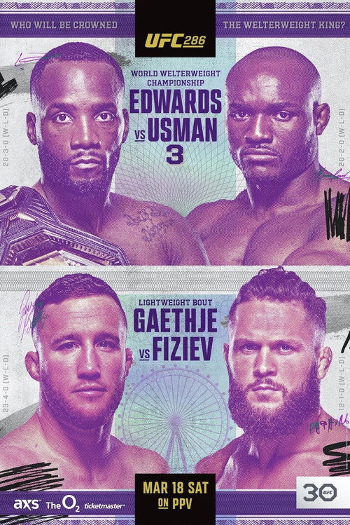 Poster UFC 286