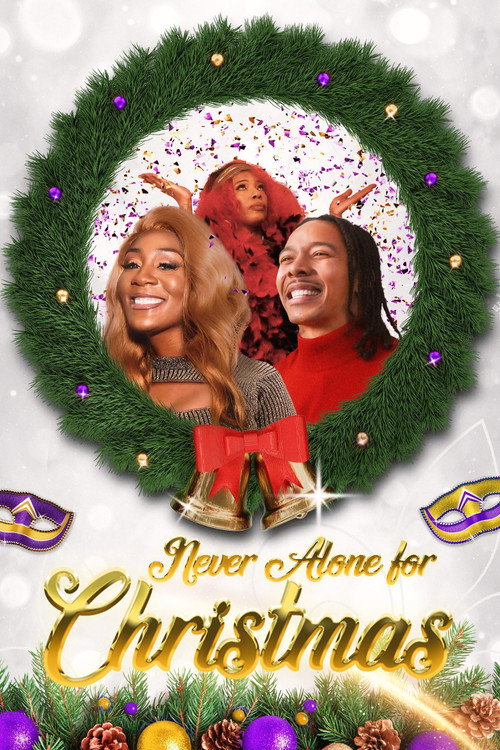 Poster Never Alone for Christmas
